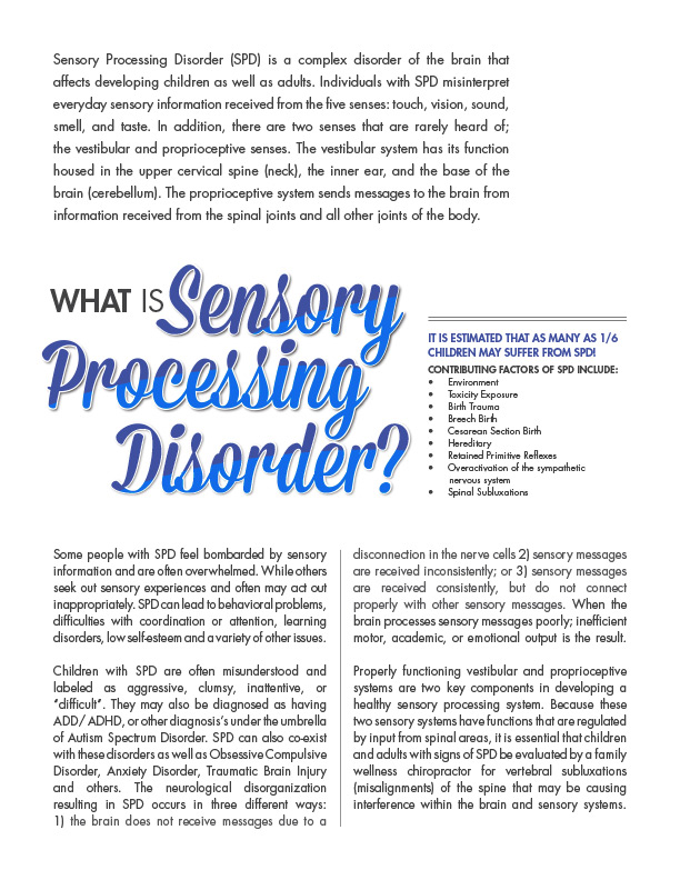 Chiropractic Evergreen CO Sensory Processing Disorder