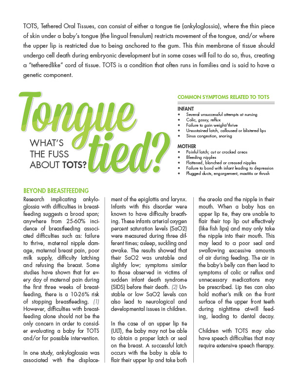 Chiropractic Evergreen CO Tongue Tied